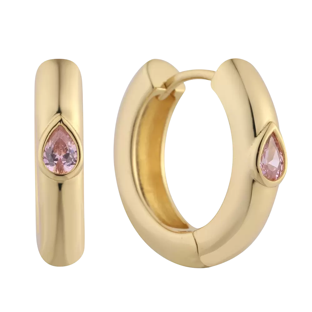 E07750 Ohrring aus 925er Sterlingsilber mit Zirkonia