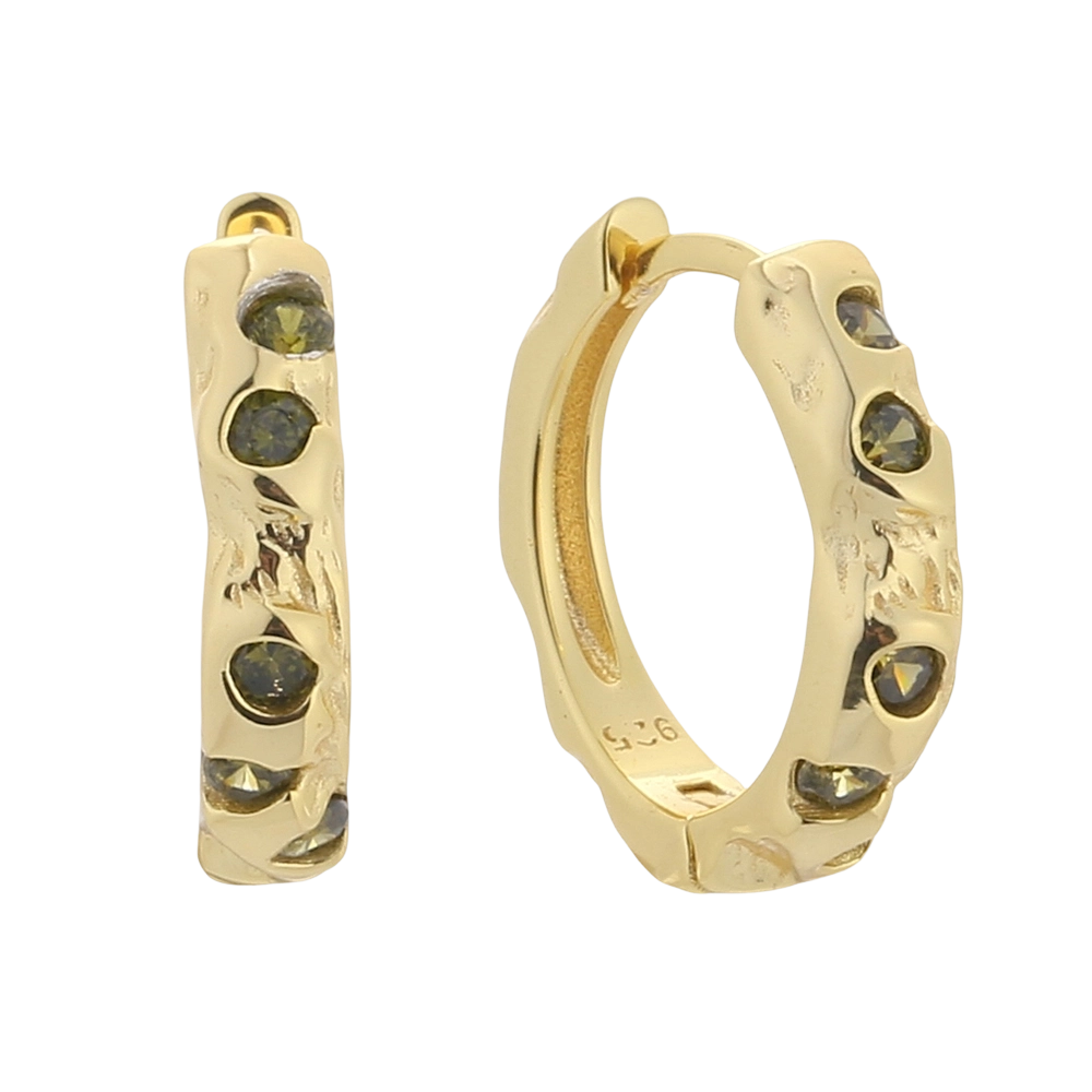 E08728 Ohrring aus 925er Sterlingsilber mit Zirkonia