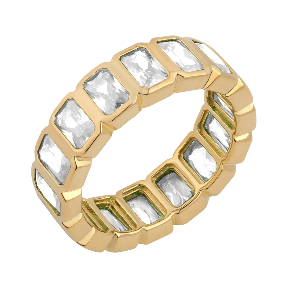 R02802 925 Sterling Silber Zirkonia Ring