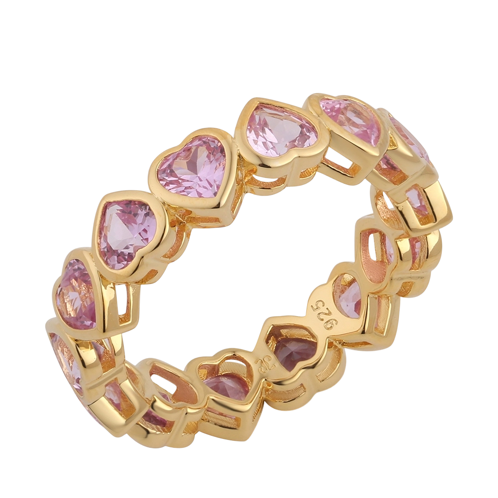 R03230 925 Sterling Silber Zirkonia Ring