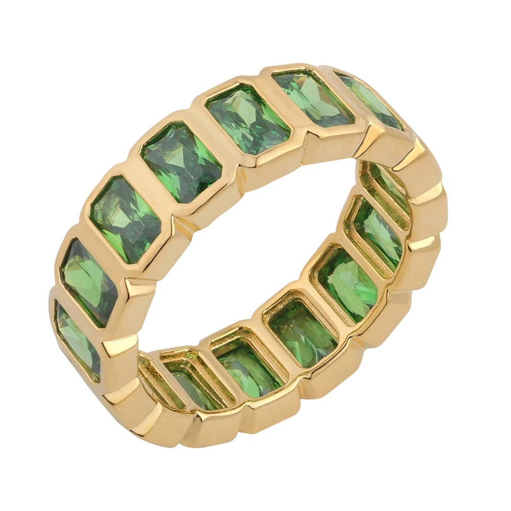 R03939 925 Sterling Silber Zirkonia Ring